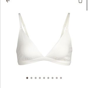 SKIMS cotton triangle bralette